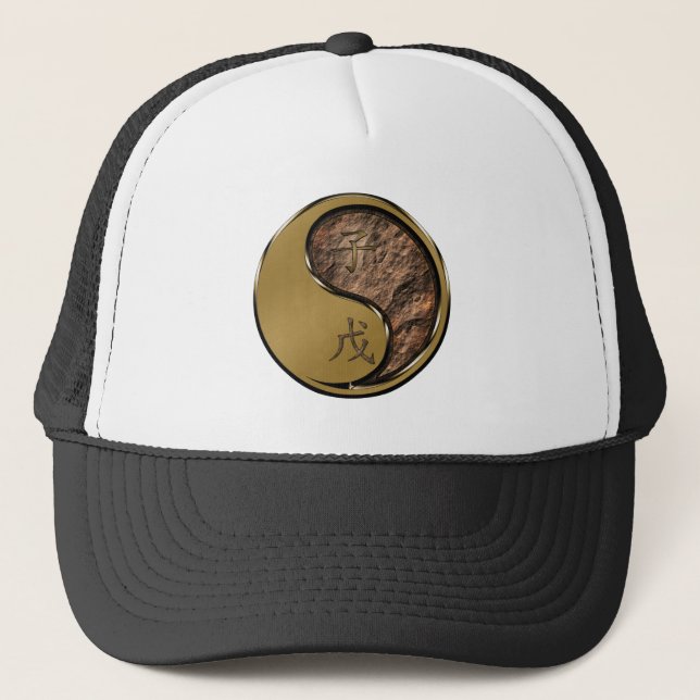 Year of the Earth Rat Trucker Hat (Front)