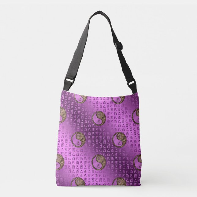 Year of the Earth Rooster Crossbody Bag (Front)