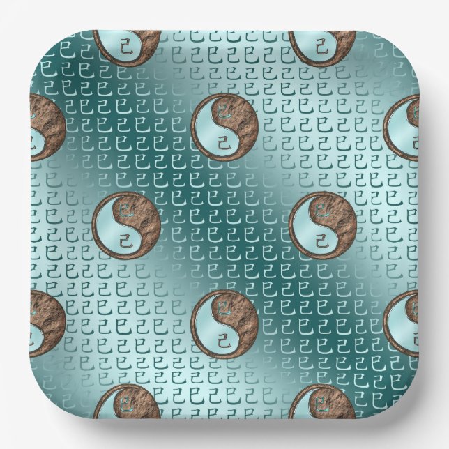 Year of the Earth Snake Paper Plates (Front)