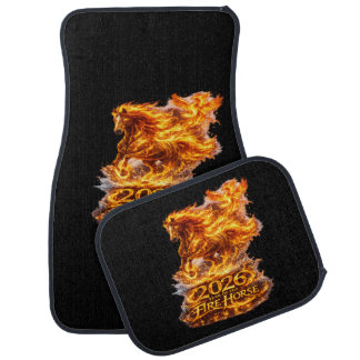 Year of the Fire Horse 2026 Car Floor Mat