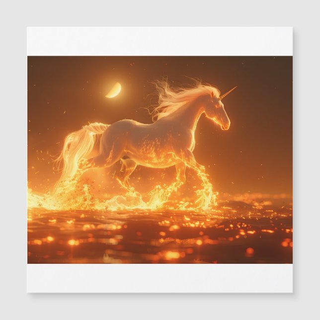 Year of the Fire Horse 2026, Magnetic Card (Front)