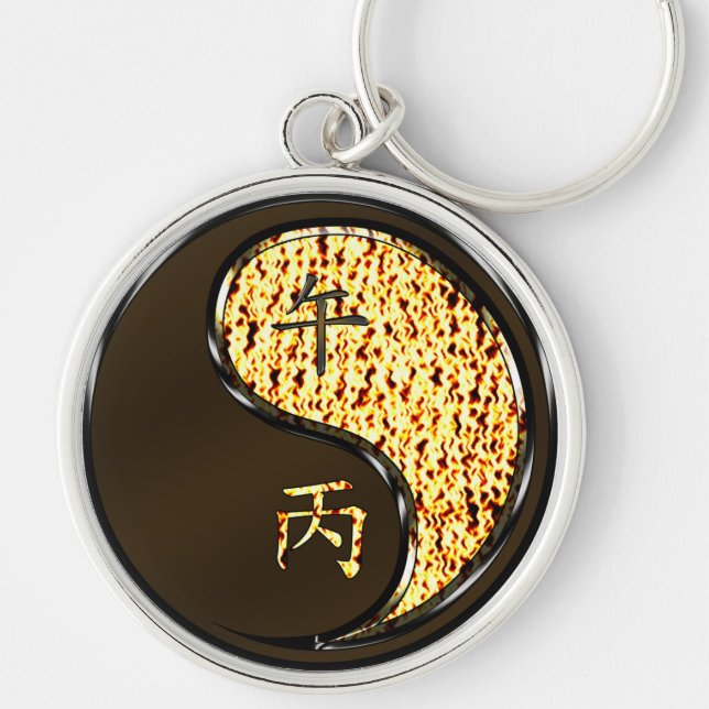 Year of the Fire Horse Keychain (Front)