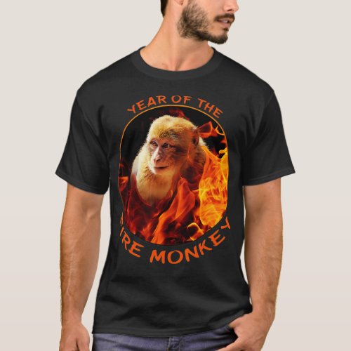 Year of the Fire Monkey    1  T_Shirt