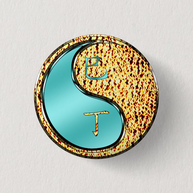 Year of the Fire Snake Button (Front)