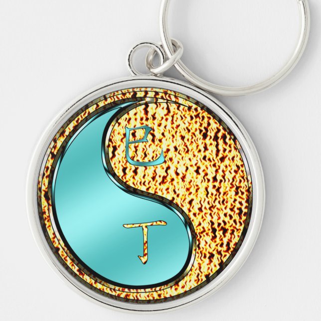 Year of the Fire Snake Keychain (Front)