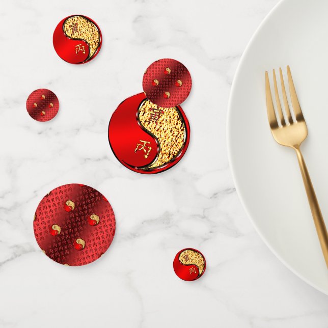 Year of the Fire Tiger Confetti (Group)