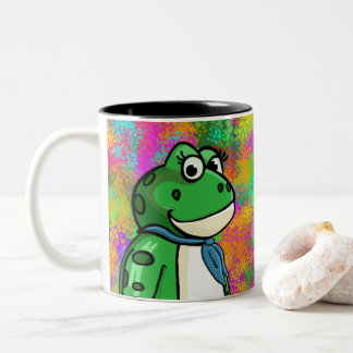 YEAR OF THE FROG Two-Tone COFFEE MUG