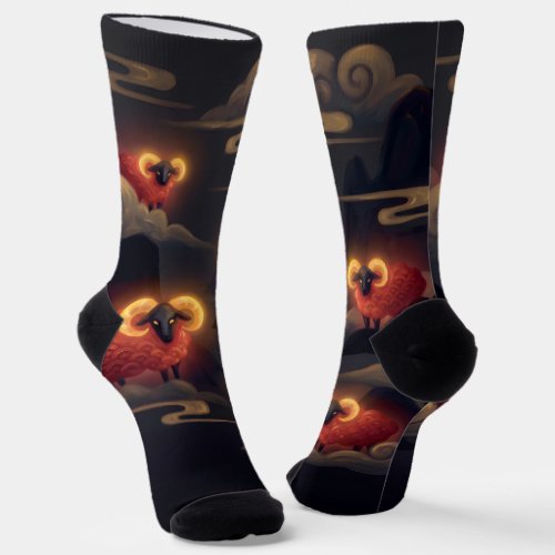 Year of the Goat 2027 Socks