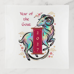 Year of the Goat 2027 Trinket Tray