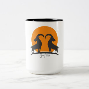 Year of the Goat 2027 Two-Tone Coffee Mug