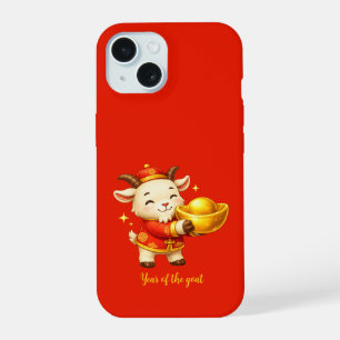 Year of the goat iPhone 15 case