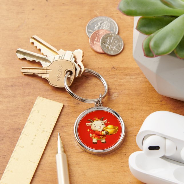Year of the goat keychain (Desk)