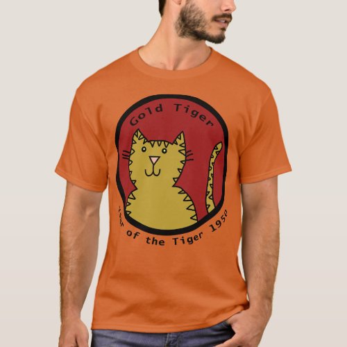 Year of the Gold Tiger 1950 T_Shirt