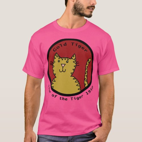 Year of the Gold Tiger 1950 T_Shirt