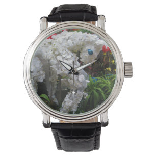 Year of the Horse 春節馬 ... Chinese Flower Topiary Watch
