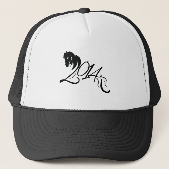 Year of the Horse 2014 Trucker Hat (Front)