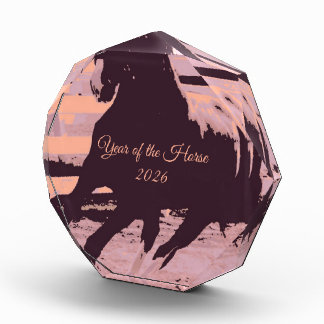 Year of the Horse 2026 Acrylic Award