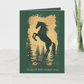 Year of the Horse 2026 Card