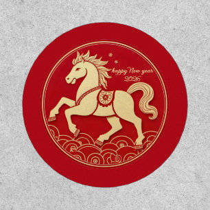 Year of the Horse 2026 Chinese New Year Patch