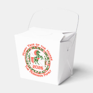 Year of the Horse 2026 Favor Boxes