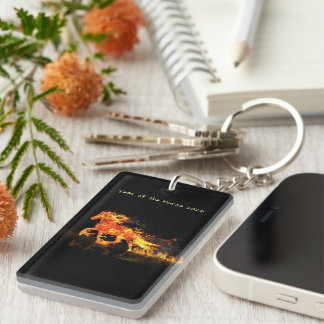Year of the Horse 2026 (Fire Horse) Keychain