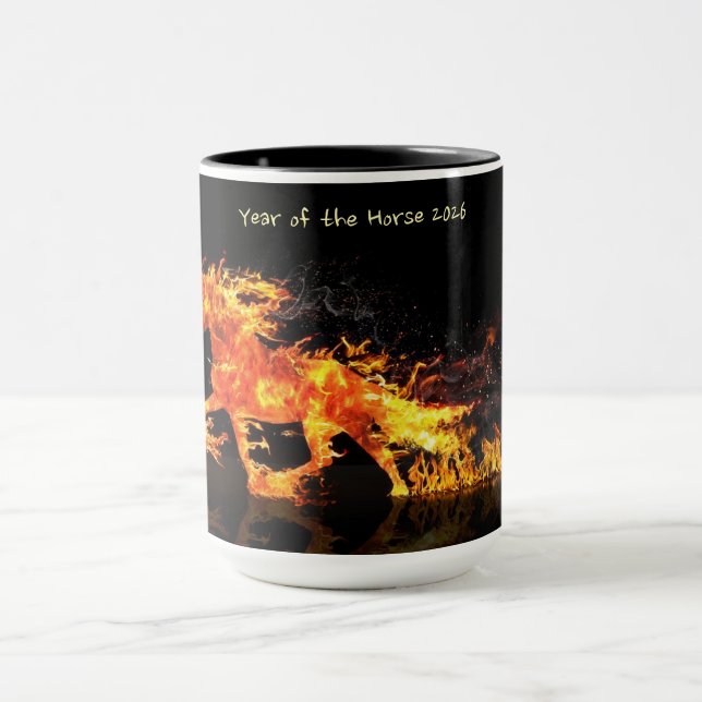 Year of the Horse 2026 (Fire Horse) Mug (Center)