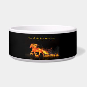 Year of The Horse 2026 (Fire Horse} Pet Bowl