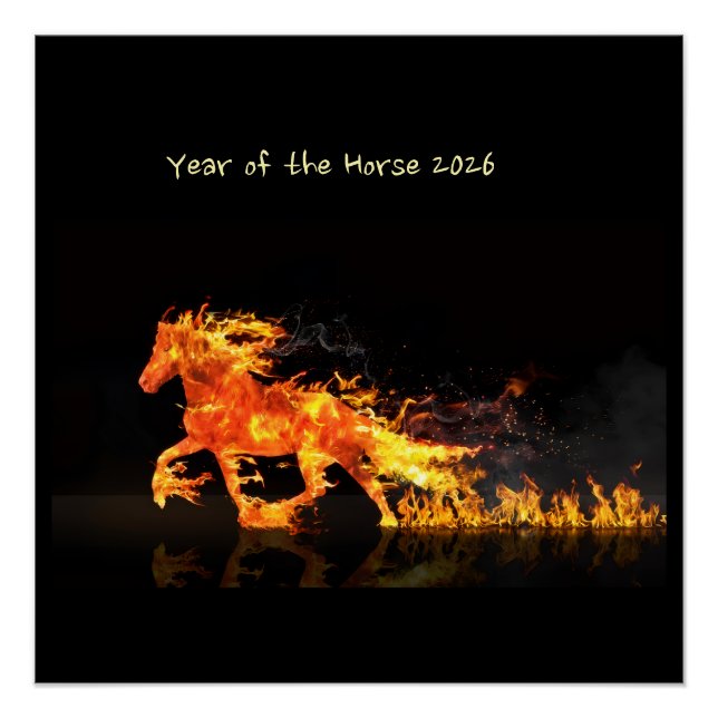 Year of the Horse 2026 (Fire Horse) Poster (Front)