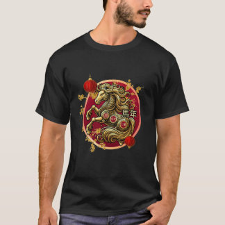 Year Of The Horse 2026 Lunar New Year Chinese New  T-Shirt