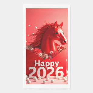 Year of the Horse 2026 Paper Guest Towels
