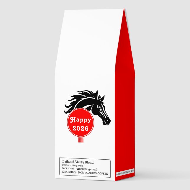 Year of the Horse 2026 Roasted Coffee (Front)