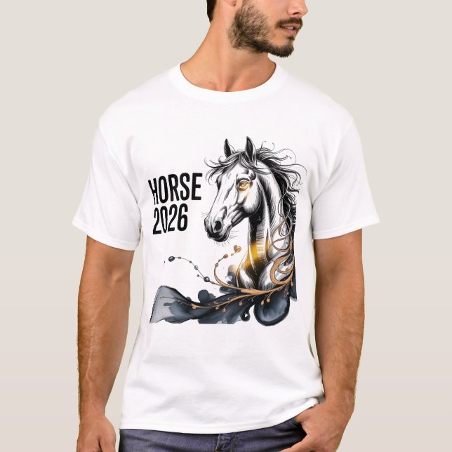 Year of the Horse 2026 T-Shirt (Front)
