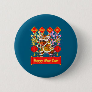 Year Of The Horse 2026 Vietnamese Lunar New Year 2 Button