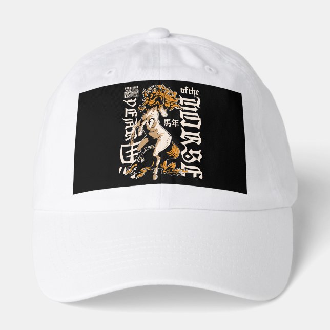 Year of the Horse Chinese  – Strength & Freedom Hat (Front)