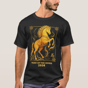 Year Of The Horse Chinese Zodiac Chinese New Year T-Shirt