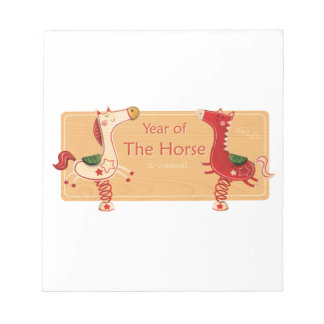 Year of The Horse Notepad