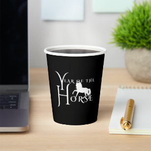 Year of the horse paper cups