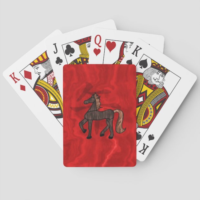 Year of the Horse Poker Cards (Back)