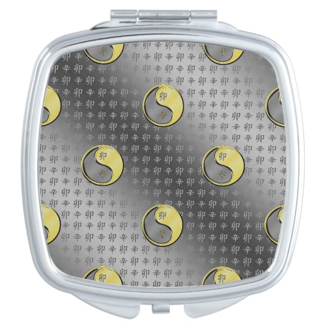 Year of the Metal Rabbit Compact Mirror (Front)