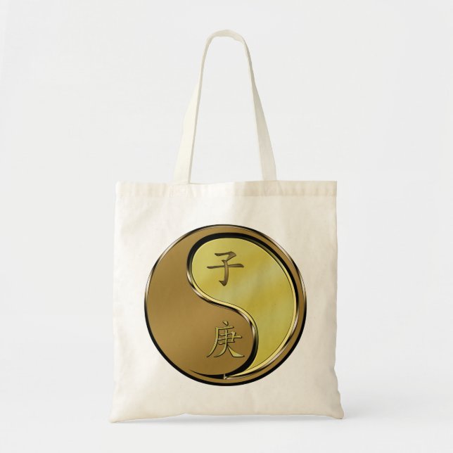 Year of the Metal Rat Tote Bag (Front)