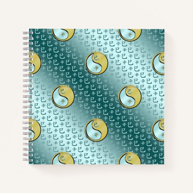 Year of the Metal Snake Notebook (Front)