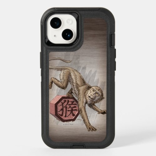 Year of the Monkey Chinese Zodiac Art  OtterBox iPhone 14 Case