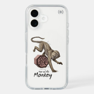 Year of the Monkey Chinese Zodiac Art   iPhone 16 Case