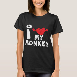 Year of The Monkey "I Love My Monkey" T-Shirt