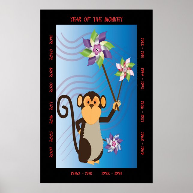 Year of the Monkey Poster (Front)