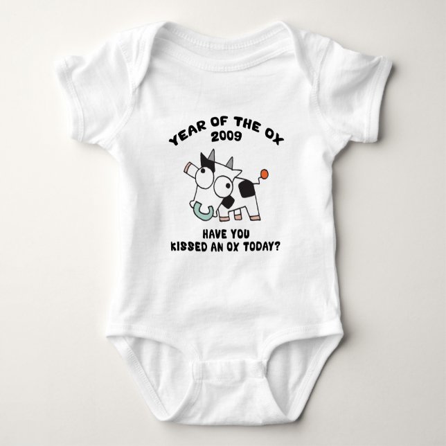 Year of The Ox 2009 T-Shirt Baby Bodysuit (Front)