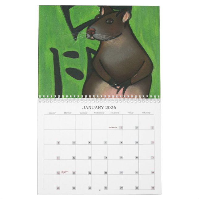 Year of the Ox, Bungalow Art2009 CalendarYear o... Calendar (Jan 2026)