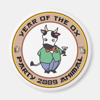 Year of The Ox Gift Magnet