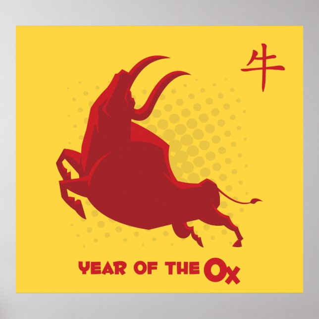 Year Of The Ox Poster (Front)