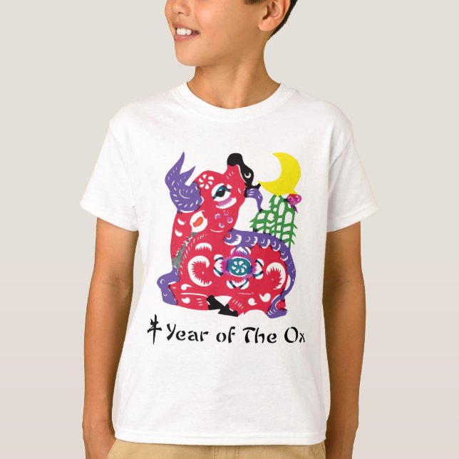 Year of The Ox T-Shirt & Gifts (Front)